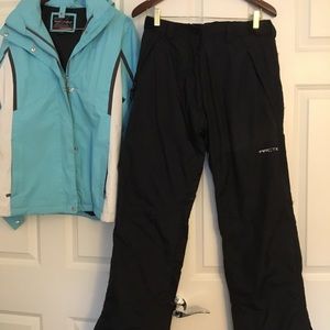 Ski jacket and pants